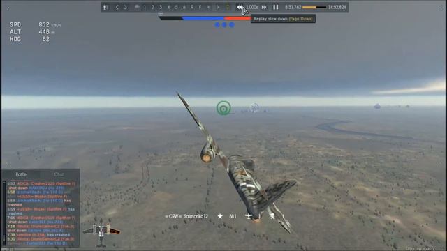War Thunder-Me-262 don´t need wing смотреть онлайн
