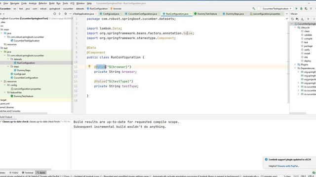 Part 2 - Setting up and Running Test from Cucumber JVM with SpringBoot смотреть онлайн