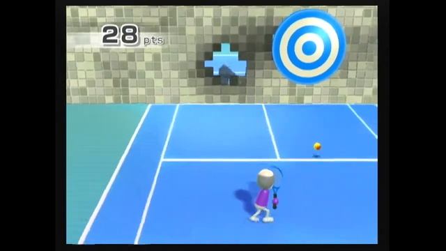 Wii Sports - Tennis - Training: Target Practice (Platinum) смотреть онлайн