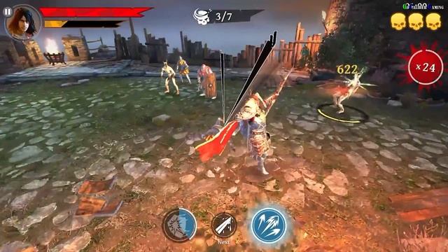 Iron Blade Android iOS Walkthrough - Part 15 - Ch9 Baal, Ch10 Esquin's Wraith смотреть онлайн