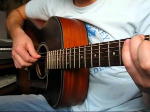 Скажи, откуда ты взялась (Игорь Тальков) на гитаре.