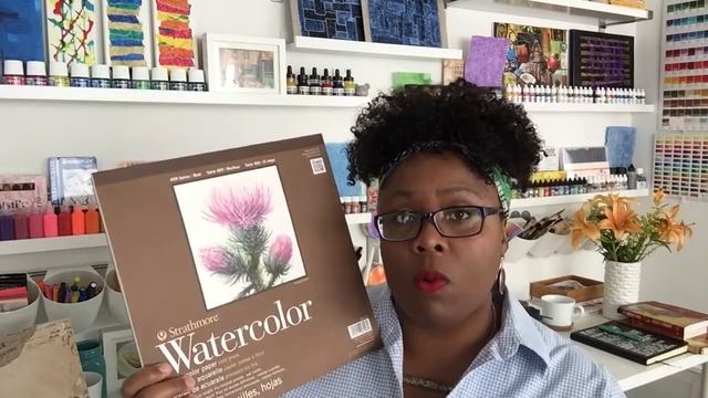 How To Choose Watercolor Paper & Use Watercolor Blocks смотреть онлайн