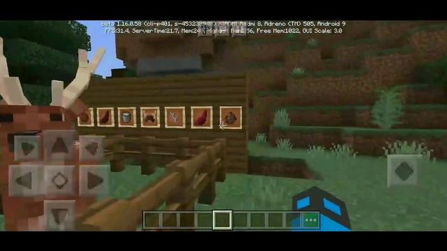 НОВЫЕ МОБЫ В МАЙНКРАФТ ПЕ 1.16.0.58 | ОЛЕНЬ И ОЛЕНИХА | СКАЧАТЬ МОД смотреть онлайн