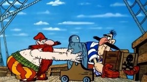 Побег из Острова Сокровищ под тему Погони из Смешариков