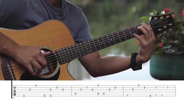 (Nickelback) Far Away - FREE TABS Tutorial (Fingerstyle Guitar Lesson) - Rodrigo Yukio