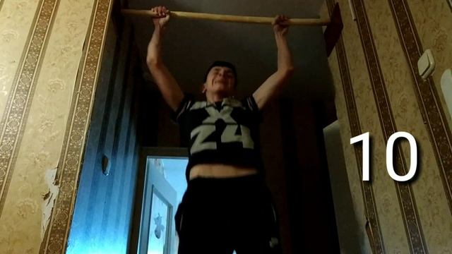 Сколько я отжимаюсь и подтягиваюсь в 15 лет ? смотреть онлайн