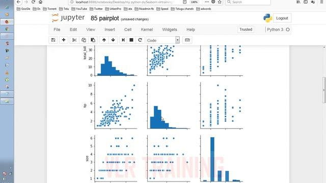 Python DS in PairPlot In Telugu | Pairplot in python | VLR Training Class 64 смотреть онлайн