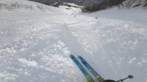 Тест горных лыж для фрирайда OGSO DIABLE в Красной Поляне