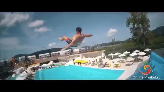 Парк развлечений Slip N Fly на Пхукете смотреть онлайн