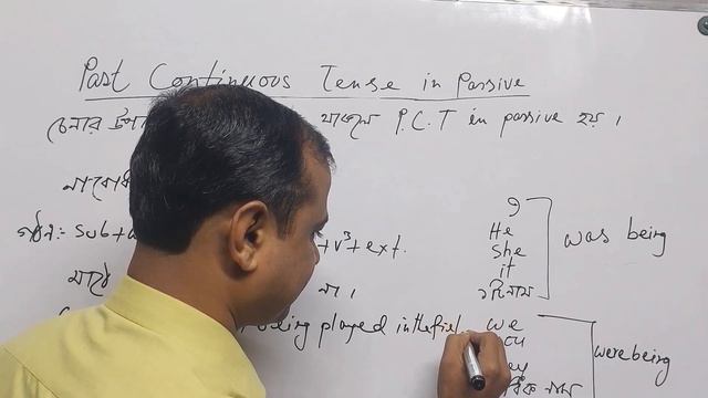 past continuous tense with passive. смотреть онлайн