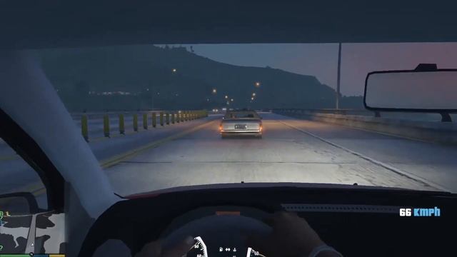 2007 dacia logan POV test drive from paleto bay to del perro,los santos смотреть онлайн