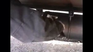 Полное опробование автотормозов на станции грузового поезда