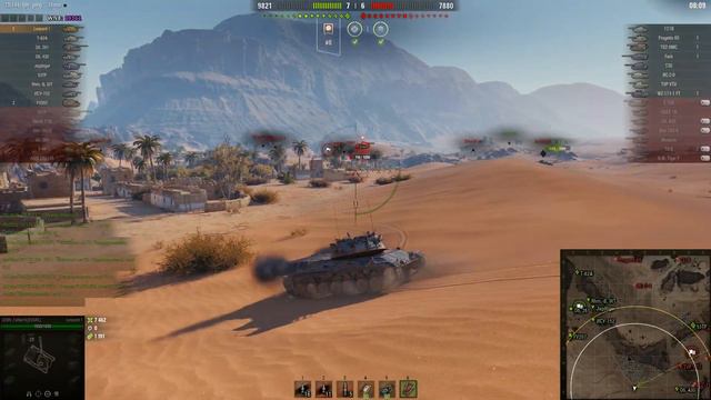 Leopard 1 - 10 ФРАГОВ - 11,5К ДАМАГА World of Tanks смотреть онлайн