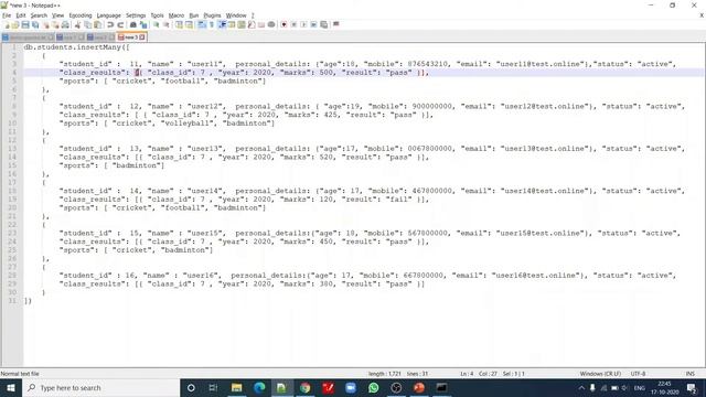 MongoDB Advance/ Complex queries - Query array of embedded documents смотреть онлайн