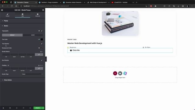 Post preview in Modal Popup with dynamic content in Elementor Pro смотреть онлайн