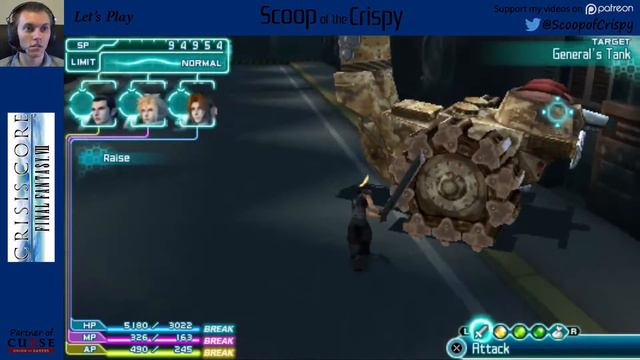 Crisis Core: Final Fantasy VII (PSP) - 21 - Junon Battles - Mike's Let's Play смотреть онлайн