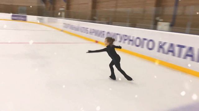 Двойной тулуп! Фигурное катание! Лебедева Мирослава! Lebedeva Miroslava! Аксель и двойной сальхов! смотреть онлайн