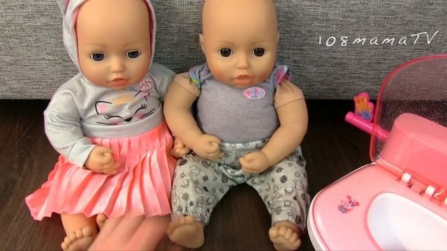БЕРИ ПРИМЕР С СЕСТРИЧКИ! Малыш Не Хочет На Горшок! Мультик Как Мама играла в Куклы 108мама тв смотреть онлайн