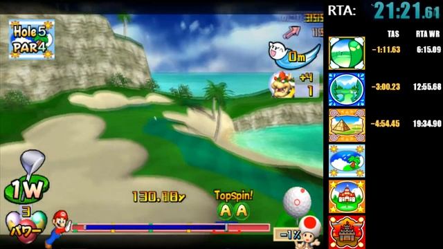 [TAS] Mario Golf: Toadstool Tour Any% in 37:55.216 (Uncommentated) смотреть онлайн