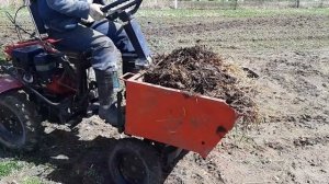 мотоблок+ передний адаптер. Кузов (испытание).