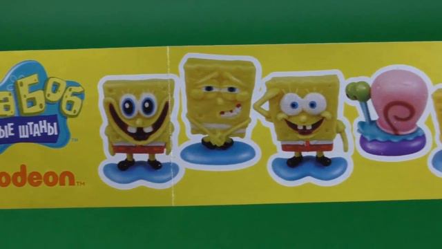 Nickelodeon Spongebob SquarePants Surprise Eggs - Spongebob Surprise Eggs Toys смотреть онлайн