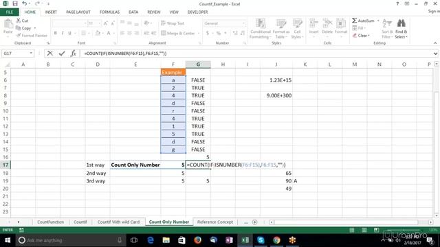 Excel Demo on Count Function by Techandmate @UrbanPro смотреть онлайн