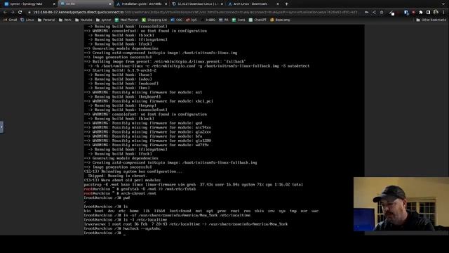 Install Arch Linux on your Synology NAS смотреть онлайн