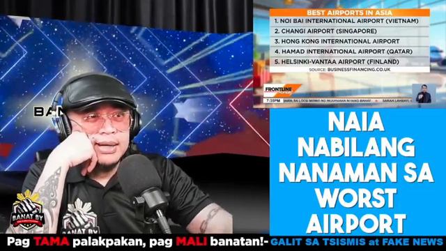 NAIA NABILANG NANAMAN SA WORST AIRPORT