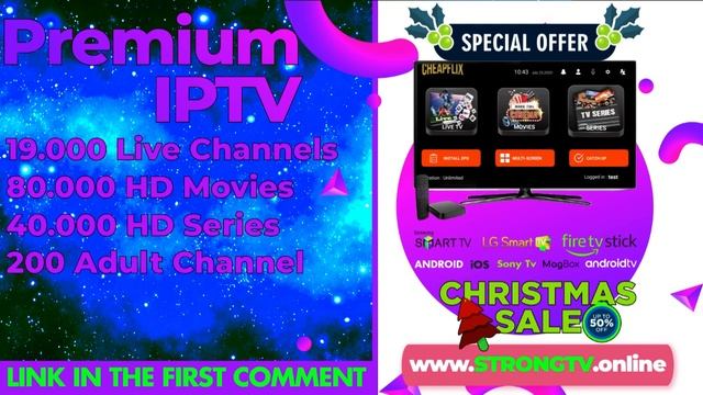 The Best IPTV Service IPTV Smarters Player смотреть онлайн