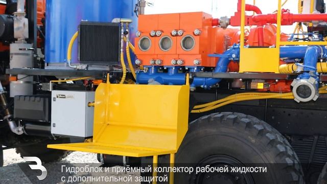 Многофункциональная насосная установка СИН 35.53 для колтюбинга на базе КАМАЗ 65222 смотреть онлайн