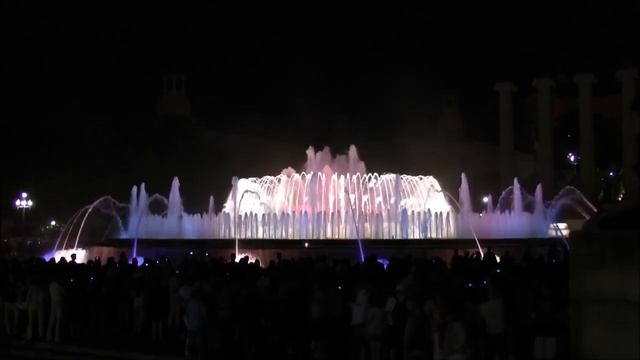 Поющие фонтаны Барселоны... смотреть онлайн