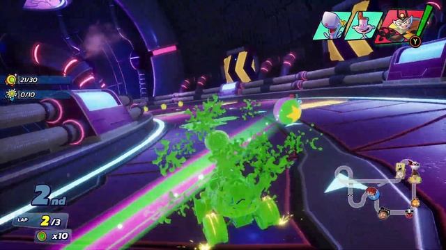 Nickelodeon Kart Racers 3: Slime Speedway - All Tracks смотреть онлайн