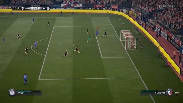 FIFA17 | Гол Варди смотреть онлайн