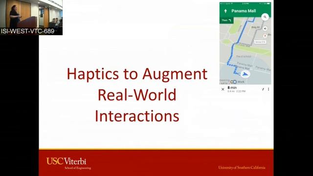 HAPTICS FOR VIRTUAL COMMUNICATION смотреть онлайн