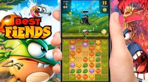 Best Fiends : Игра best fiends прохождение на русском : Канал Айка TV