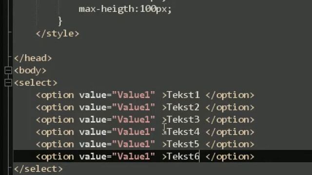 HTML/CSS Урок 41 - select/селект листа HTML смотреть онлайн
