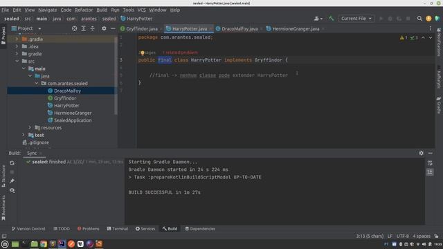 Classe Selada | Sealed Class no Java смотреть онлайн