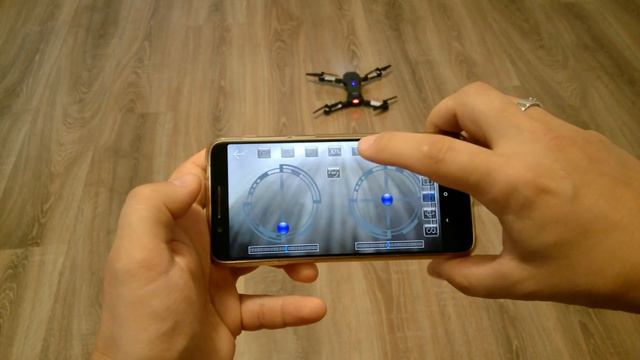 How to Fly Eachine E58 (QuadAir, Drone X Pro) with a Phone App. Gravity Mode. Quick Manual. смотреть онлайн
