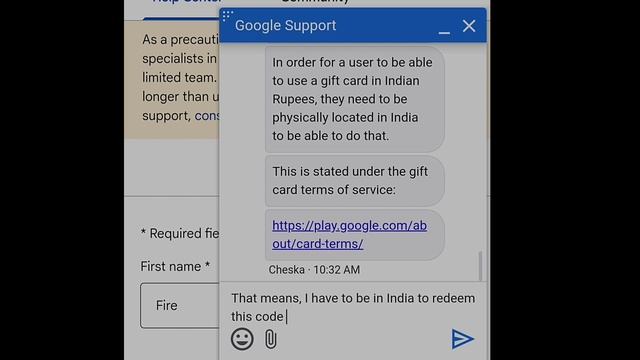 Google Gift Card Redeem Problem | Code Can Only Be Used Where They Where Purchased Solved