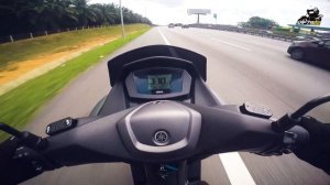 Yamaha NMAX 155 2021  -  Top Speed Test #yamaha #review #topspeed #yamahascooter #nmax #nmax155