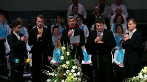 Пение « Христос воскрес из мёртвых» братья