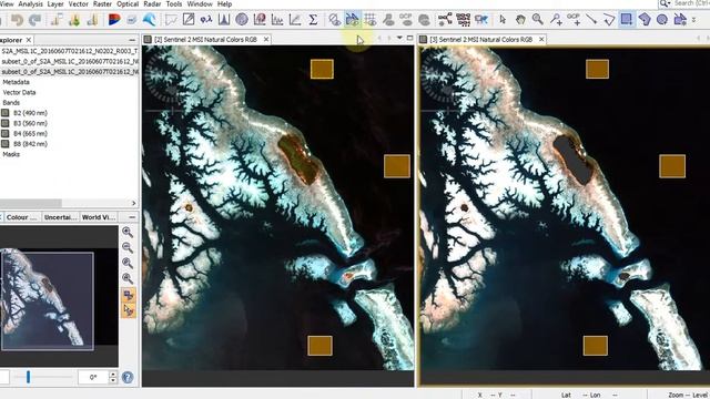 Semi-automatic Sunglint Correction (Deglint) Using Sen2Coral on SNAP смотреть онлайн