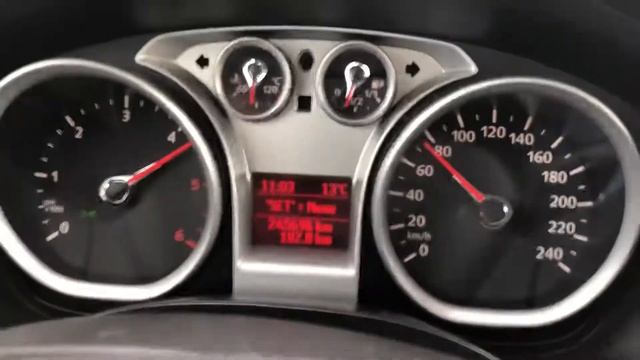 Ford Focus mk 2 FL 90 HP KM Acceleration смотреть онлайн