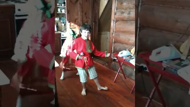German Kids dance ``Vo pole berezka stojala`` смотреть онлайн