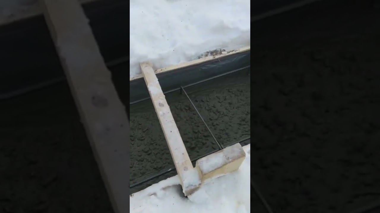 Заливка фундамента Московская обл, Пушкинский район, с. Левково смотреть онлайн