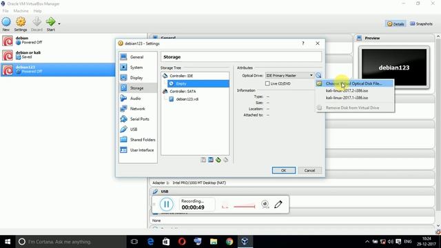 Fatal : no bootable medium found! System halted error in virtualbox смотреть онлайн