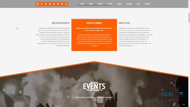 RoadRunners - A One-Page Music WordPress Theme Abner Fulton смотреть онлайн