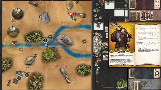 Malifaux World Series R5 - Davos(Leveticus) v Plaag (Colette Title) смотреть онлайн