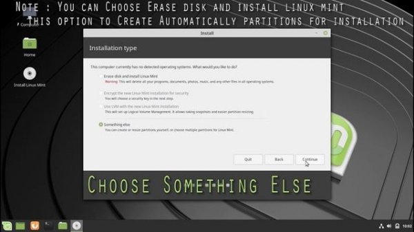 Install Linux Mint UEFI Mode