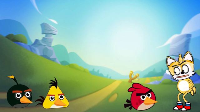 Sonic meets the Angry Birds смотреть онлайн